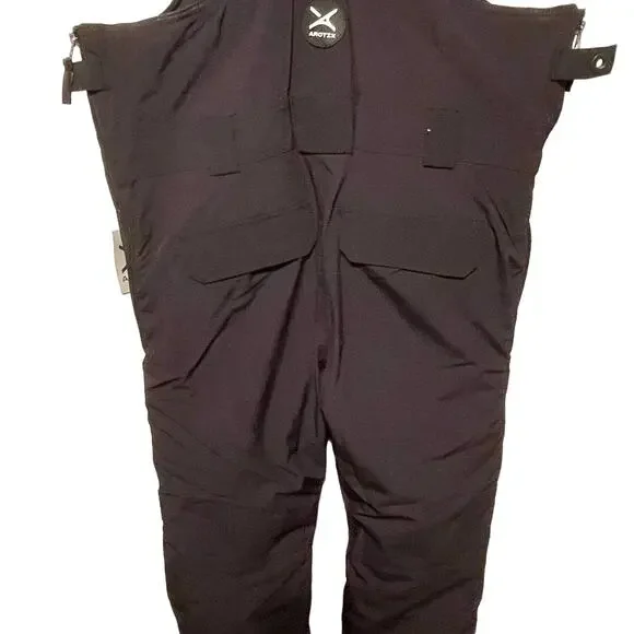 Arctix Men's Eco Friend Corkscrew Bib Overalls black small 32inseam